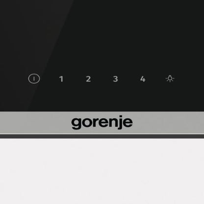 شفاط مطبخ أبخرة جورينيا – أسود 60 سم | قوة شفط 637 م³/س وتشغيل هادئ - موديل - WHI644EB