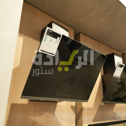 شفاط مطبخ أبخرة جورينيا – أسود 60 سم – قوة شفط 637 م³/س وتشغيل هادئ – موديل – WHI644EB
