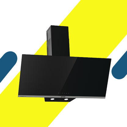 شفاط مطبخ جورينيا– ستانلس ستيل 90 سم | قوة شفط 635 م³/ساعة - موديل - WHI944EB