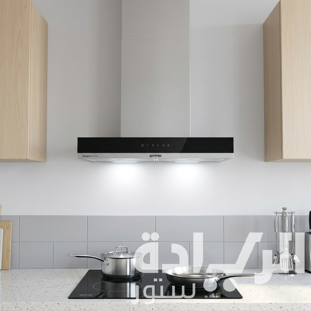 شفاط جورينيا (Gorenje) 60 سم حرف Tستانلس ستيل – WHT644EXGB – قوة شفط