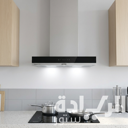 شفاط جورينيا (Gorenje) 60 سم حرف Tستانلس ستيل – WHT644EXGB – قوة شفط
