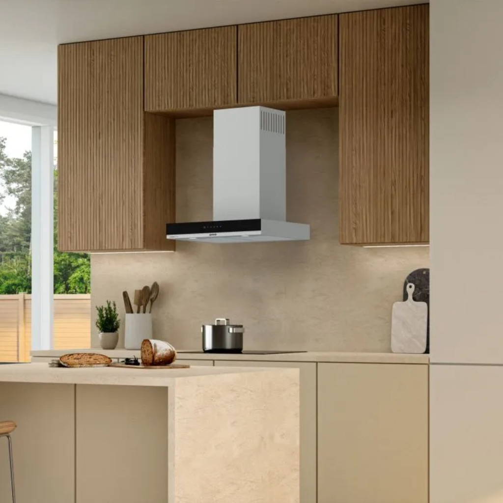 شفاط جورينيا (Gorenje) 60 سم حرف Tستانلس ستيل – WHT644EXGB – قوة شفط