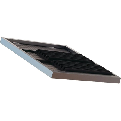 شفاط مطبخ جورينيا حرف T معلّق على الحائط – 90 سم – ستانلس ستيل وزجاج أسود – موديل – WHT943E4XBG