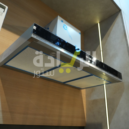 شفاط مطبخ جورينيا أبخرة – ستانلس ستيل 90 سم – 3 سرعات – قوة شفط 673 م³/س – موديل - WHT944EXGB