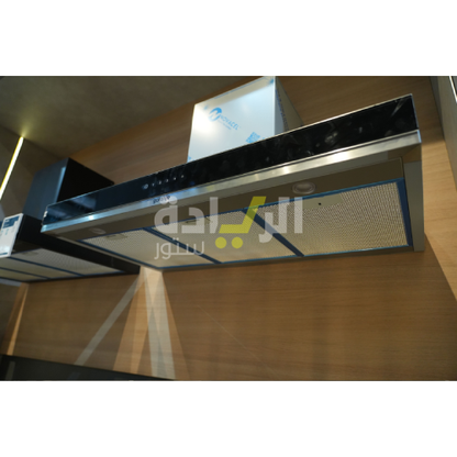 شفاط مطبخ جورينيا أبخرة – ستانلس ستيل 90 سم – 3 سرعات – قوة شفط 673 م³/س – موديل - WHT944EXGB