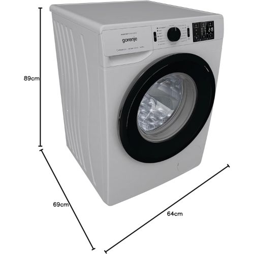 غسالة ملابس جورينيا 10 كجم – 1400 دورة – محرك انفرتر – موديل - WNEI14AS/A
