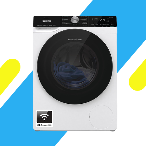 غسالة ملابس جورينيا ذكية أمامية سعة 11 كجم – 15 برنامج – موتور انفرتر – تحكم عبر الإنترنت - موديل - WNS114A3TWIFI
