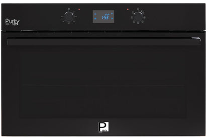 بيورتي فرن بلت إن غاز ديجتال بشواية غاز 90 سم أسود 97 لتر - موديل - OPT902GGD