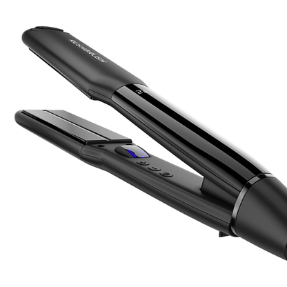 مكواة شعر راش براش (RUSH BRUSH) – X1 Infra Straightener-Black ألواح تيتانيوم وسيراميك