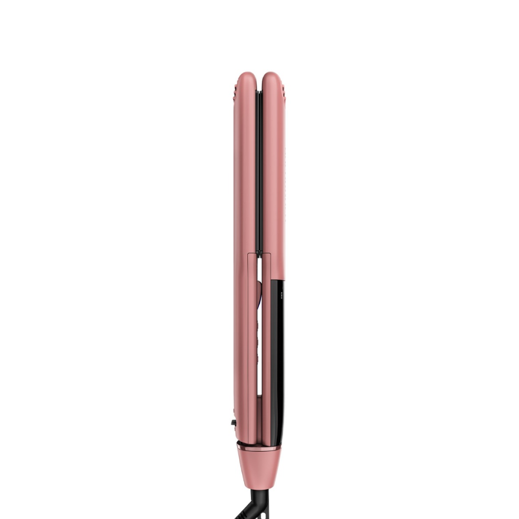 مكواة شعر راش براش (RUSH BRUSH) – X1 Infra Straightener-Rose Gold ألواح تيتانيوم وسيراميك