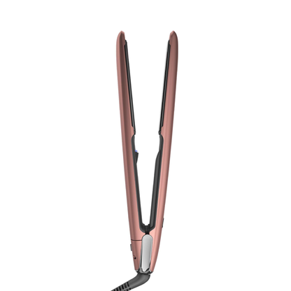 مكواة شعر راش براش X3 Glam Straightener-Rose Gold – تألق النجوم بألواح التيتانيوم والسيراميك