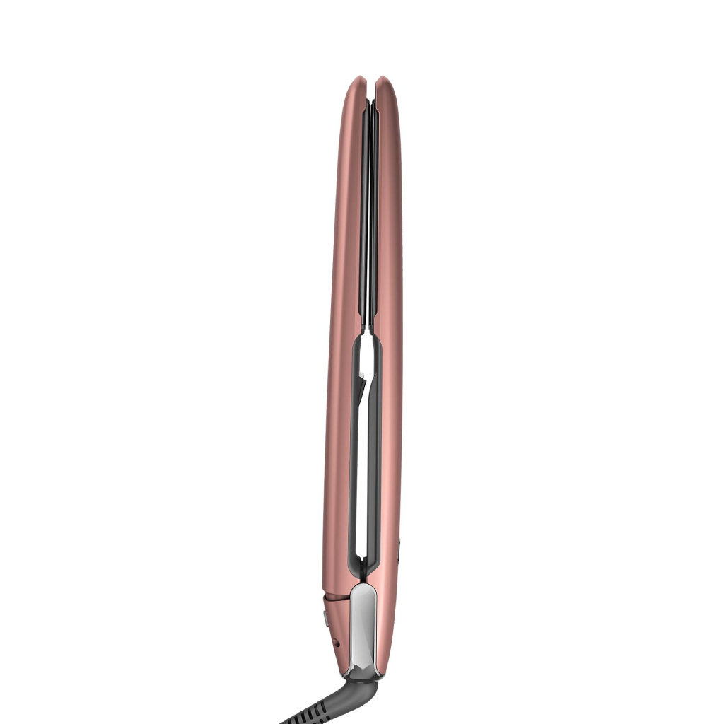 مكواة شعر راش براش X3 Glam Straightener-Rose Gold – تألق النجوم بألواح التيتانيوم والسيراميك
