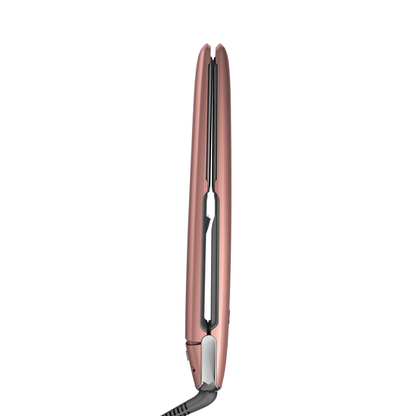 مكواة شعر راش براش X3 Glam Straightener-Rose Gold – تألق النجوم بألواح التيتانيوم والسيراميك