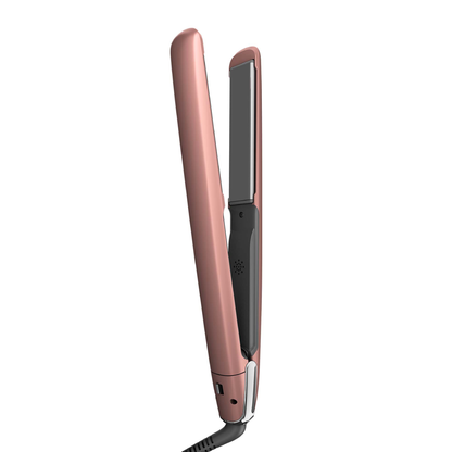 مكواة شعر راش براش X3 Glam Straightener-Rose Gold – تألق النجوم بألواح التيتانيوم والسيراميك