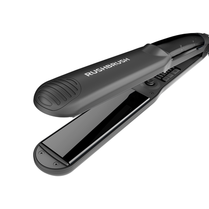 مكواة شعر راش براش (RUSH BRUSH) X5 Streamer-Black – فرد احترافي بقوة البخار والتورمالين