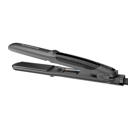مكواة شعر راش براش (RUSH BRUSH) X5 Streamer-Black – فرد احترافي بقوة البخار والتورمالين