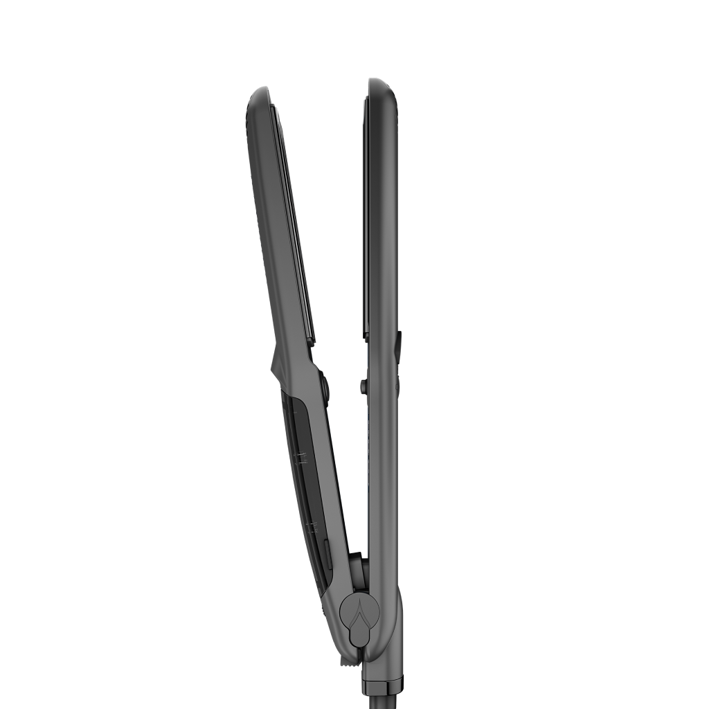 مكواة شعر راش براش (RUSH BRUSH) X5 Streamer-Black – فرد احترافي بقوة البخار والتورمالين