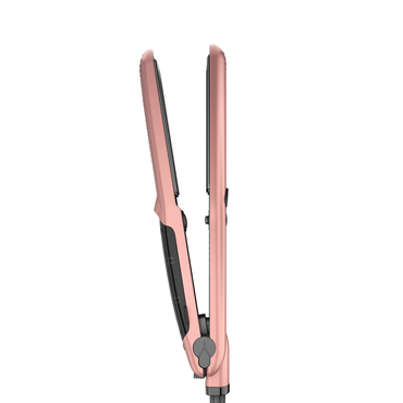 مكواة شعر راش براش (RUSH BRUSH) X5 Streamer-Rose Gold – فرد احترافي بقوة البخار والتورمالين