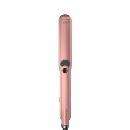 مكواة شعر راش براش (RUSH BRUSH) X5 Streamer-Rose Gold – فرد احترافي بقوة البخار والتورمالين