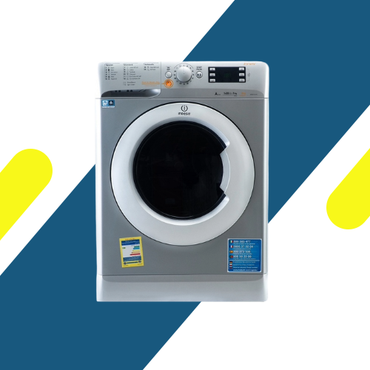 غسالة ومجفف انديست (INDESIT)(2 في 1) سعة 9/6 كجم – 1400 لفة – فضي XWDE961480XSEX