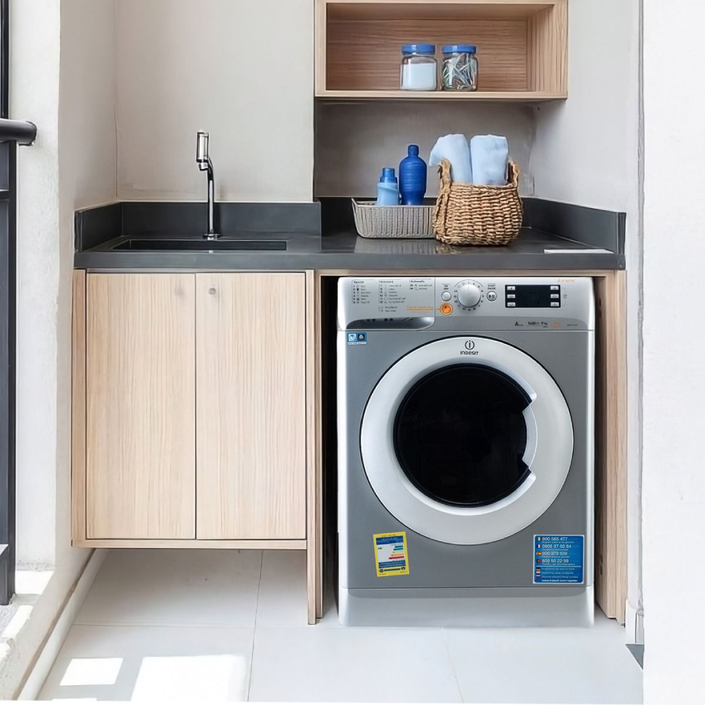 غسالة ومجفف انديست (INDESIT)(2 في 1) سعة 9/6 كجم – 1400 لفة – فضي XWDE961480XSEX