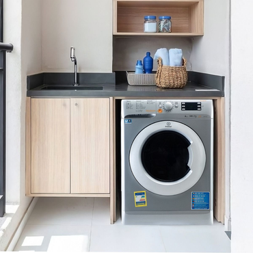 غسالة ومجفف انديست (INDESIT)(2 في 1) سعة 9/6 كجم – 1400 لفة – فضي XWDE961480XSEX