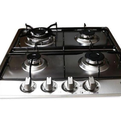 مسطح بلت إن غاز كيتشن لاين 4 شعلات ستانلس ستيل 60 سم – موديل – ZP.GN4013