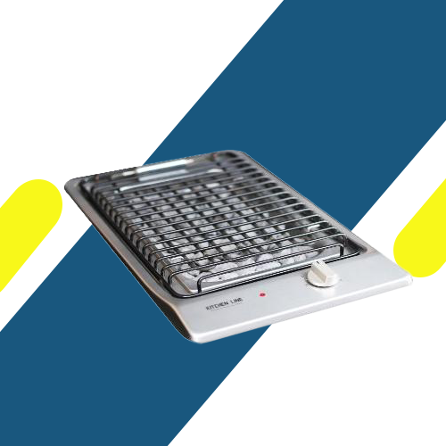 شواية بلت إن كهرباء كيتشن لاين بالفحم – مقاس 30 سم ستانلس ستيل – قدرة 2400 وات – موديل ZP.BN002