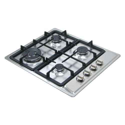 مسطح غاز بلت إن كيتشن لاين 60 سم 4 شعلات ستانلس ستيل هيفي ديوتي - موديل - ZP.GN4014