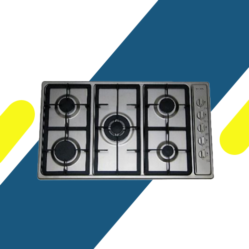 مسطح بلت إن كيتشن لاين 5 عيون غاز هيفي ديوتي 90 سم استانلس ستيل – ZP.GN5021