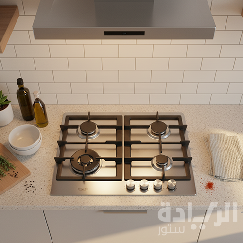 مسطح بلت إن كيتشن لاين 4 عيون غاز هيفي ديوتي 60سم – تصميم إيطالي وأداء عالي التحمل – ZP.IC4014