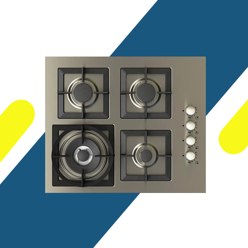 مسطح غاز بلت إن كيتشن لاين 60 سم 4 شعلات ستانلس ستيل – موديل – ZP.JE4014