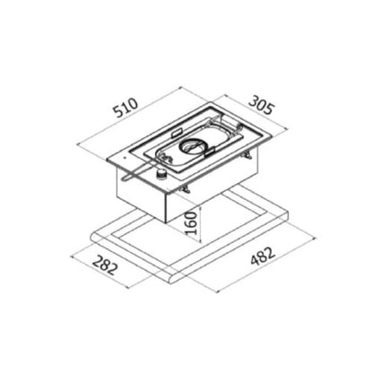 قلاية بلت إن كيتشن لاين – 30 سم – 2300 واط  – ستانلس ستيل موديل - ZP.JFN001