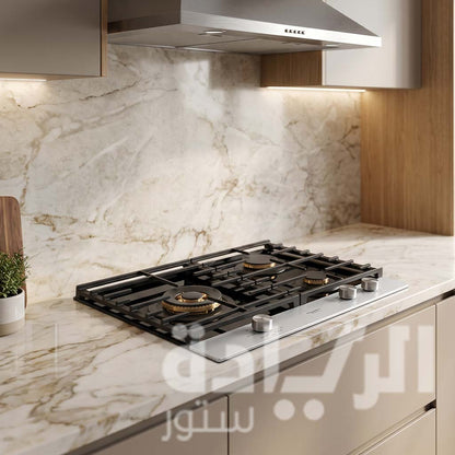 مسطح بلت إن غاز 3 شعلات سيراميك 60 سم من كيتشن لاين – موديل – ZP.PRO3013