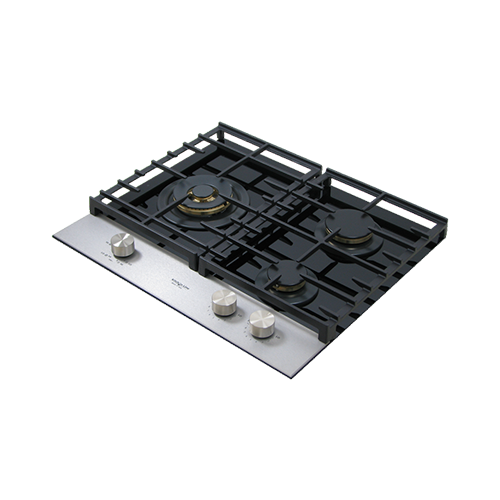 مسطح بلت إن غاز 3 شعلات سيراميك 60 سم من كيتشن لاين – موديل – ZP.PRO3013