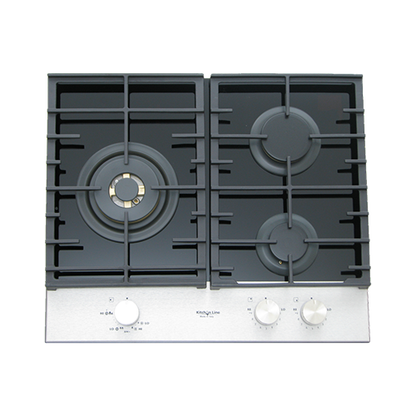 مسطح بلت إن غاز 3 شعلات سيراميك 60 سم من كيتشن لاين – موديل – ZP.PRO3013
