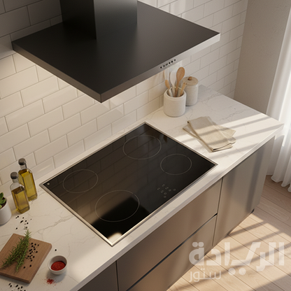 مسطح كهرباء بلت إن كيتشن لاين 4 شعلة سيراميك أسود – لوحة تحكم تاتش ومبرمج ديجيتال – ZP. VTN04N