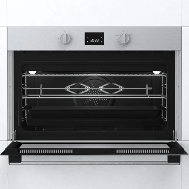 فرن بلت إن غاز جورينيا 90 سم - 86 لتر - تايمر ديجيتال - ستانلس ستيل - BOG93201XK