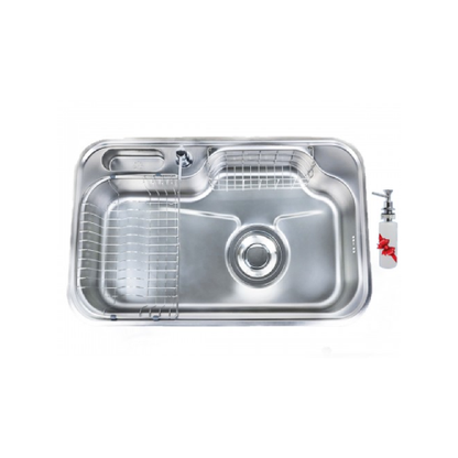 حوض مطبخ بيورتي كوري ستانلس ستيل 304 مقاس 84×51 سم – موديل - DJIS840PF