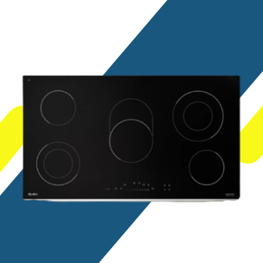 بوتاجاز كهرباء بلت إن إلبا – 90 سم – 5 شعلات – زجاج سيراميك – تحكم باللمس - موديل - EVC905XF