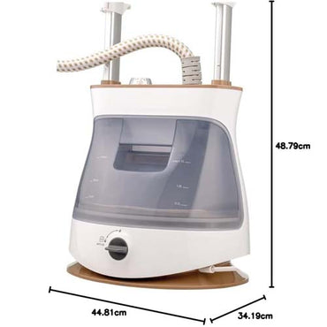 مكواة بخار رأسية بلاك أند ديكر – 2400 وات، عمودين ألومنيوم، أبيض - موديل - GST2400-B5