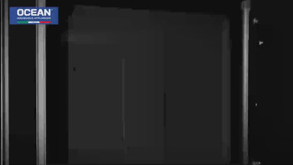 فرن غاز بلت إن أوشن 60 سم إنوكس بزجاج أسود - إير فراير - شواية غاز - تنظيف ذاتي - سعة 69 لتر – موديل - OOGR65IBECF2SV