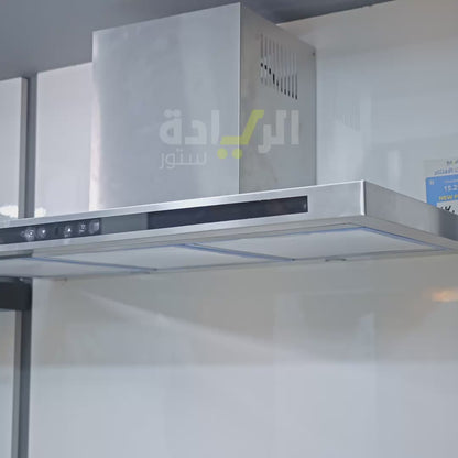 شفاط مطبخ بلت إن بيورتي – شكل T، 90 سم، قوة شفط 1000 م³/ساعة، تحكم لمس مع ريموت - TS Pro Plus