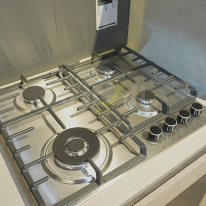 بوتاجاز بلت إن غاز جورينيا 60 سم – 4 شعلات – ستانلس ستيل – موديل – GW642ABX