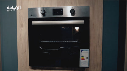 بيورتي فرن بلت إن غاز ديجتال بشواية غاز 60 سم 65 لتر - موديل - OPT602GGD