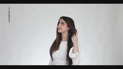 فرشاة فرد الشعر راش براش (RUSH BRUSH) S2 Pentium-Rose Gold – انسيابية ملكية في 10 دقائق
