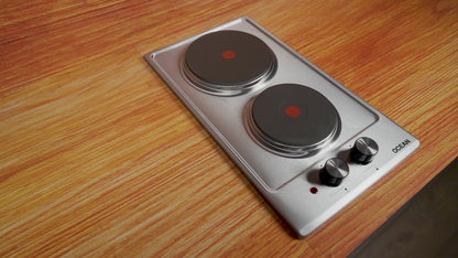 بوتاجاز كهرباء أوشن بلت إن 2 شعلات – 30 سم – موديل – OEHF 32 I