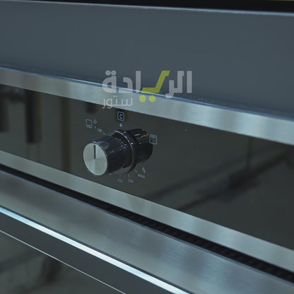 بيورتي فرن ديجتال بلت إن غاز بشواية غاز 90 سم سيلفر 97 لتر - موديل - OPT901GXD