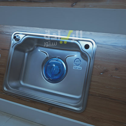 حوض مطبخ بيورتي كوري ستانلس ستيل 304 مقاس 63×46 سم – موديل - CB 630