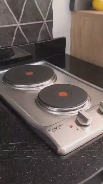 مسطح كهرباء بلت إن كيتشن لاين 2 عين فضي – تصميم مدمج وأمان كامل – ZP.DN2003